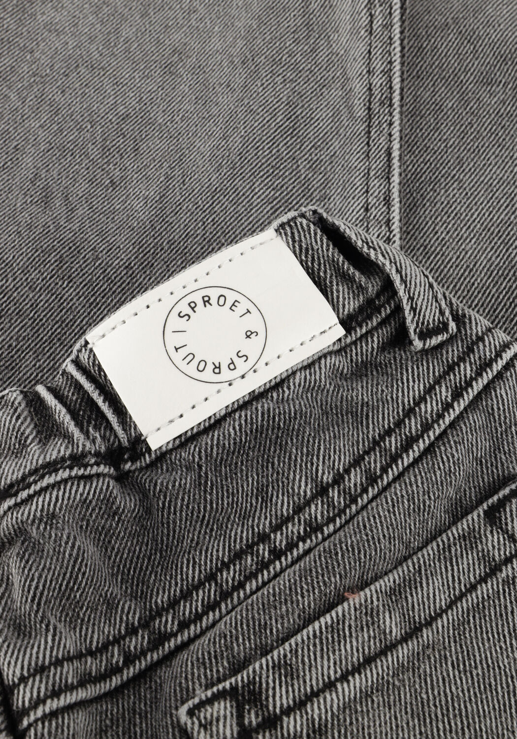 Grijze Sproet & Sprout Wide jeans DENIM PANTS - large