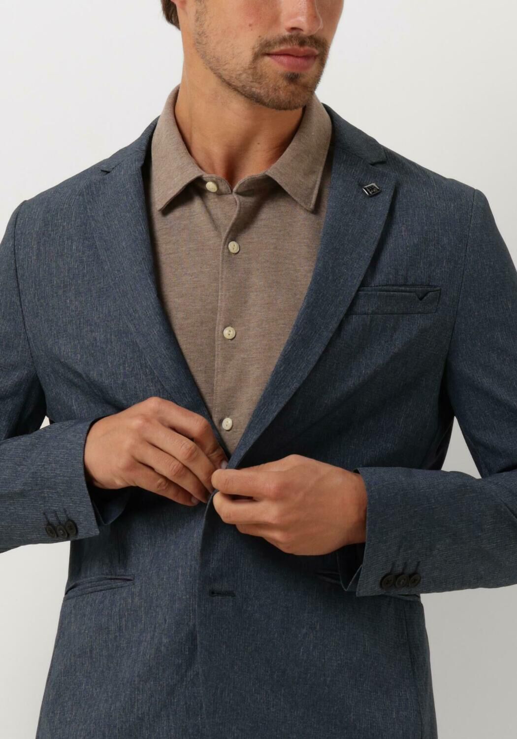 VANGUARD Heren Colberts Blazer Air Comfort Guard Blauw