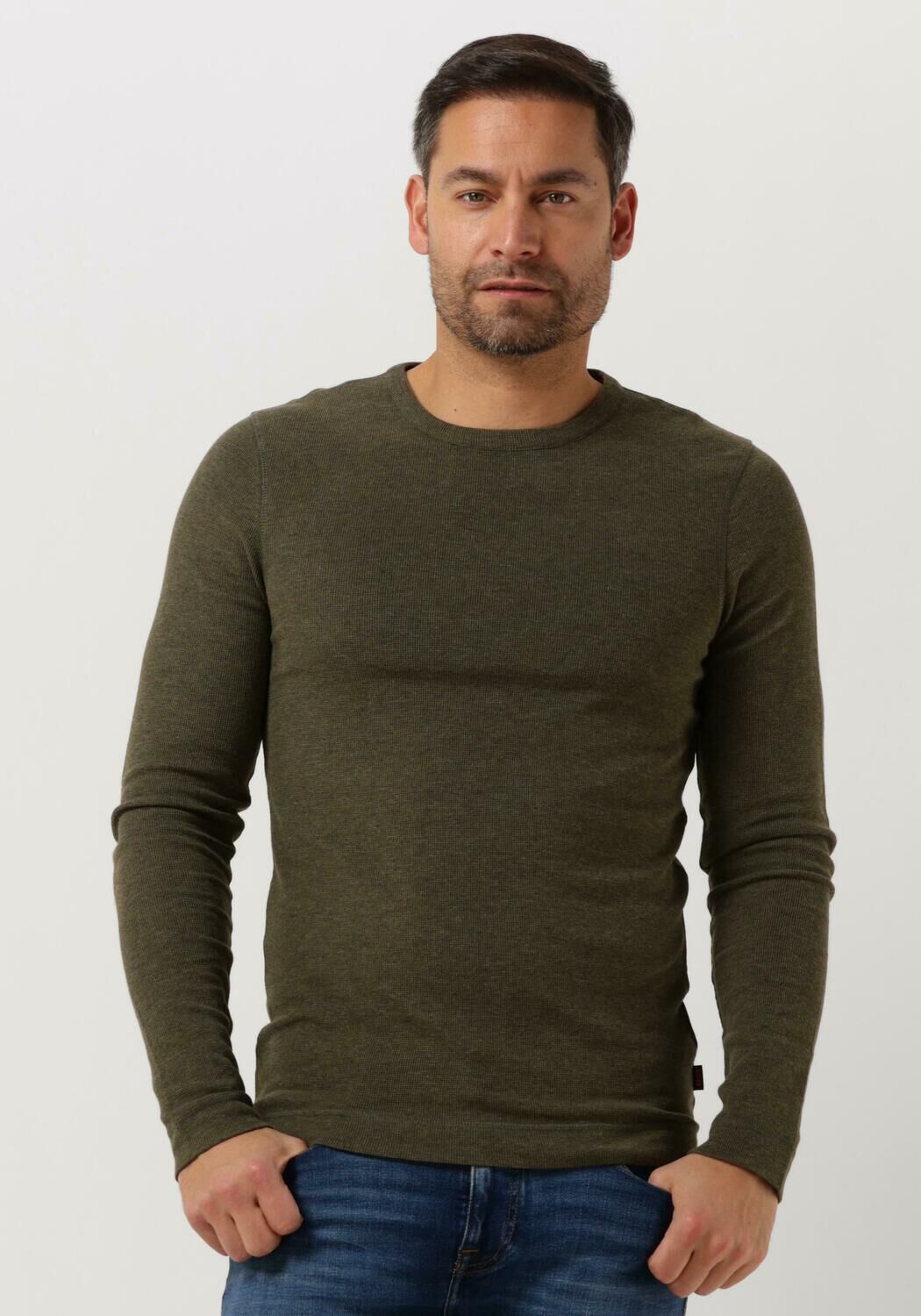 groene boss trui tempest