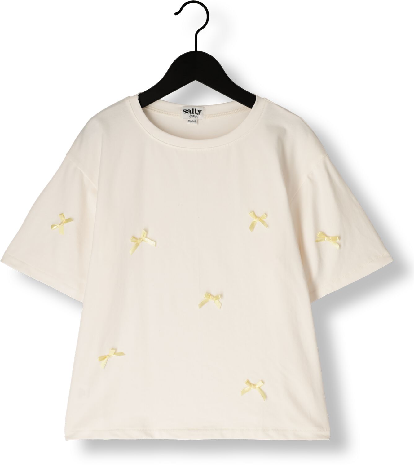 Salty Stitch Meisjes Tops & T-shirts Salty Strikjes Tee Wit