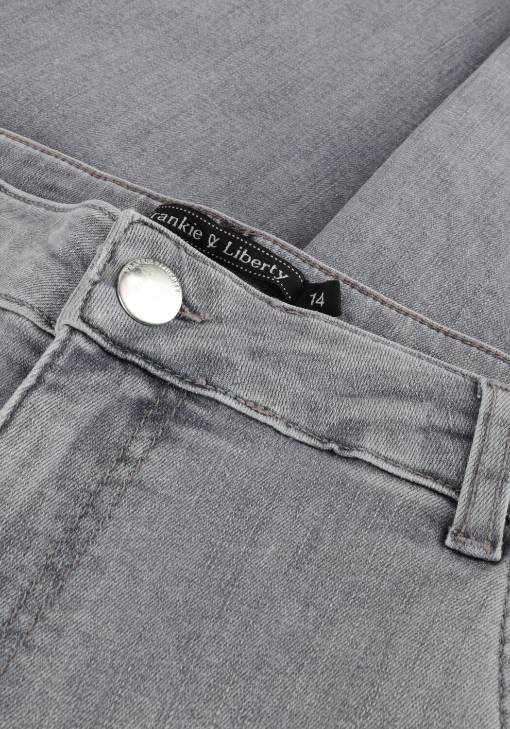 FRANKIE & LIBERTY Meisjes Jeans Independant Cargo Lichtgrijs