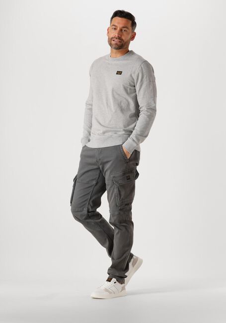 Grijze PME LEGEND Sweater CREWNECK AIRSTRIP SWEAT - large