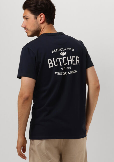 Donkerblauwe BUTCHER OF BLUE T-shirt ARMY QUARTER TEE - large