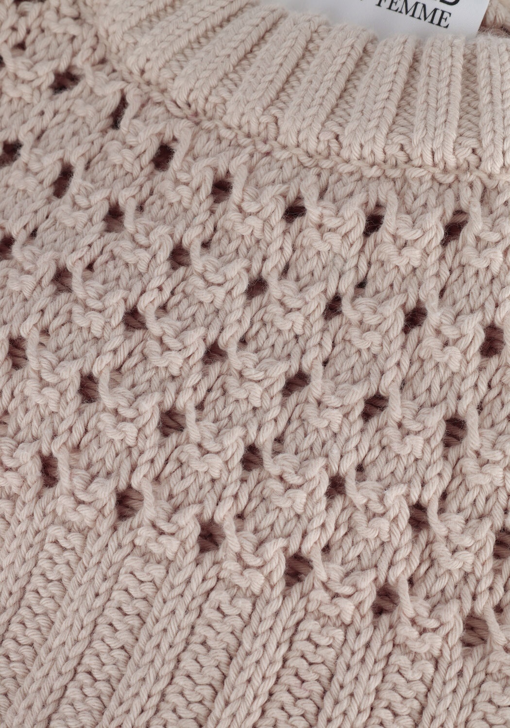 Beige SELECTED WOMEN Spencer CRUISE KNIT VEST B - large