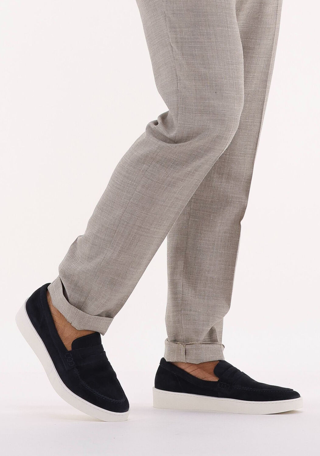 Donkerblauwe loafers sale heren