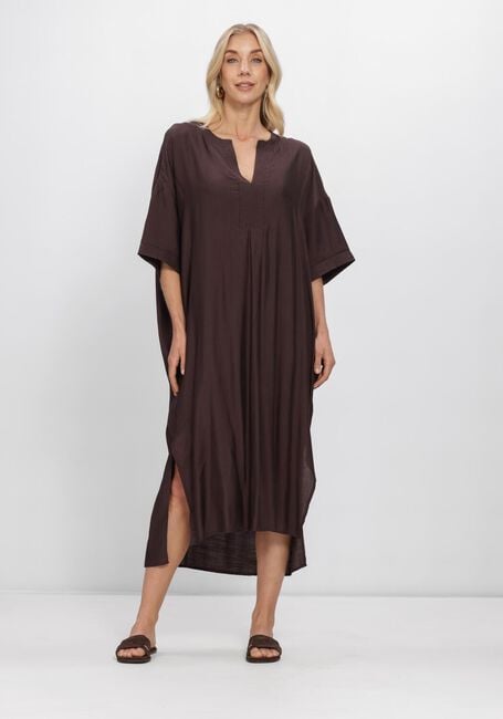 Bruine CO'COUTURE Maxi jurk HERACC TUNIC V-DRESS - large