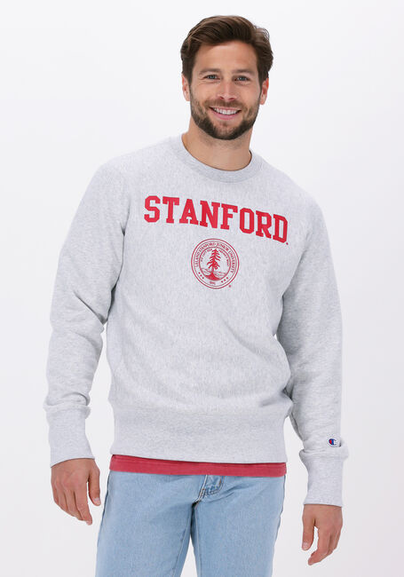 Lichtgrijze CHAMPION Sweater CREWNECK SWEATSHIRT - large