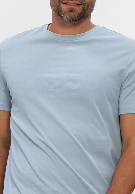 Lichtblauwe BOSS ORANGE T-shirt THINKING_1 - large
