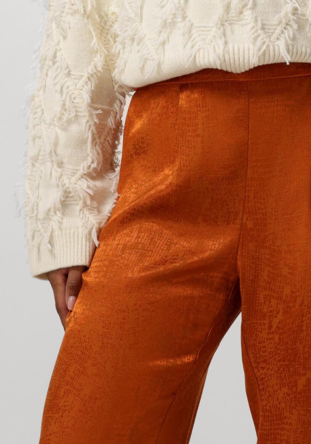 AMAYA AMSTERDAM Dames Broeken Vivian Pants Oranje