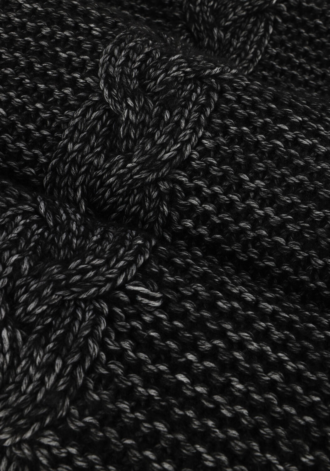 Zwarte GUESS Sjaal SCARF 30X180 - large