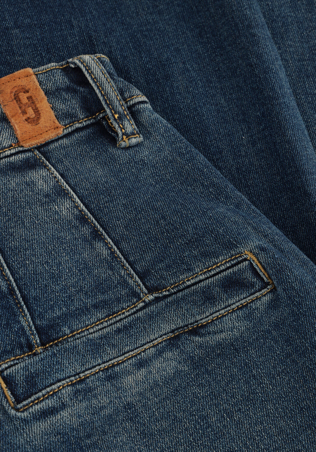 Blauwe JANICE Wide jeans DEXTER - large