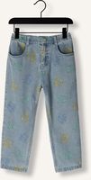 Blauwe Jelly Mallow Straight leg jeans WRAP-UP DENIM PANTS Blauwe Jelly Mallow Straight leg jeans WRAP-UP DENIM PANTS - medium