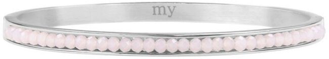 Zilverkleurig MY JEWELLERY Armbanden BEADS BANGLE - large