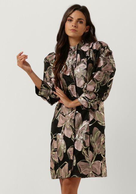 Zwarte BRUUNS BAZAAR Mini jurk CROCUS BROOKLYN DRESS - large