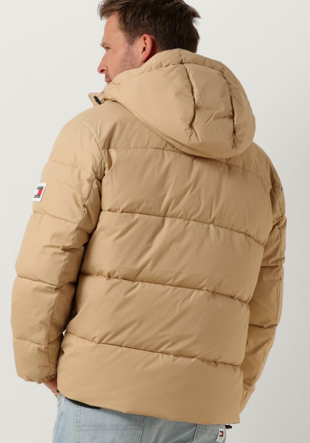TOMMY JEANS Heren Jassen Tjm Essential Puffer Beige