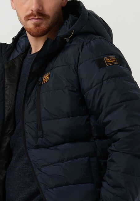 Blauwe PME LEGEND Gewatteerde jas SHORT JACKET SKYCONTROL ICON 2.0 - large
