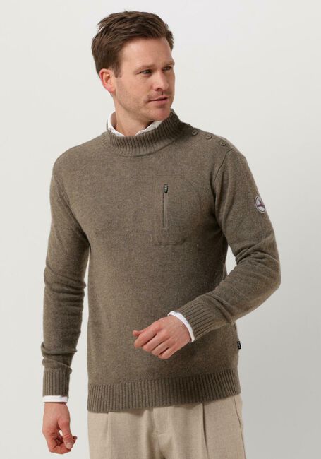 Grijze CYCLEUR DE LUXE Trui 7407 - large