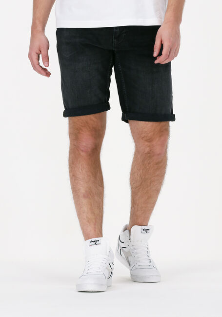 Zwarte PME LEGEND Jeans SKYMASTER SHORTS TRUE BLACK DENIM - large