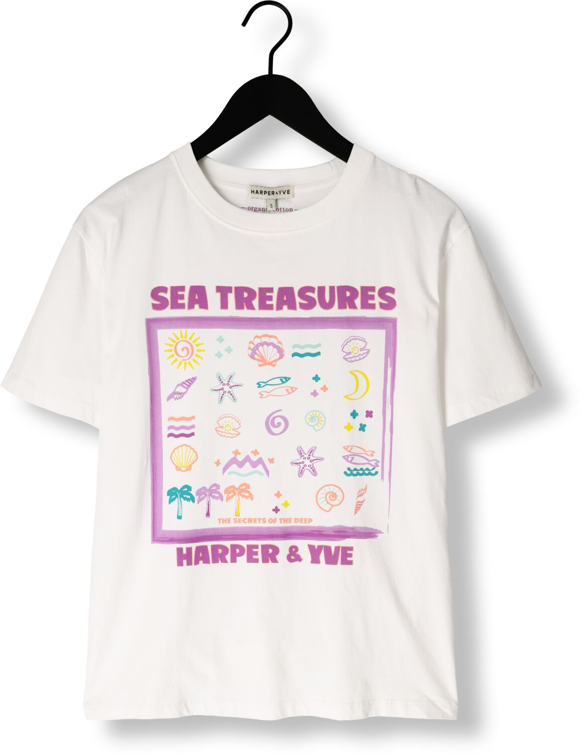HARPER & YVE Dames Tops & T-shirts Seastreasures-ss Ecru