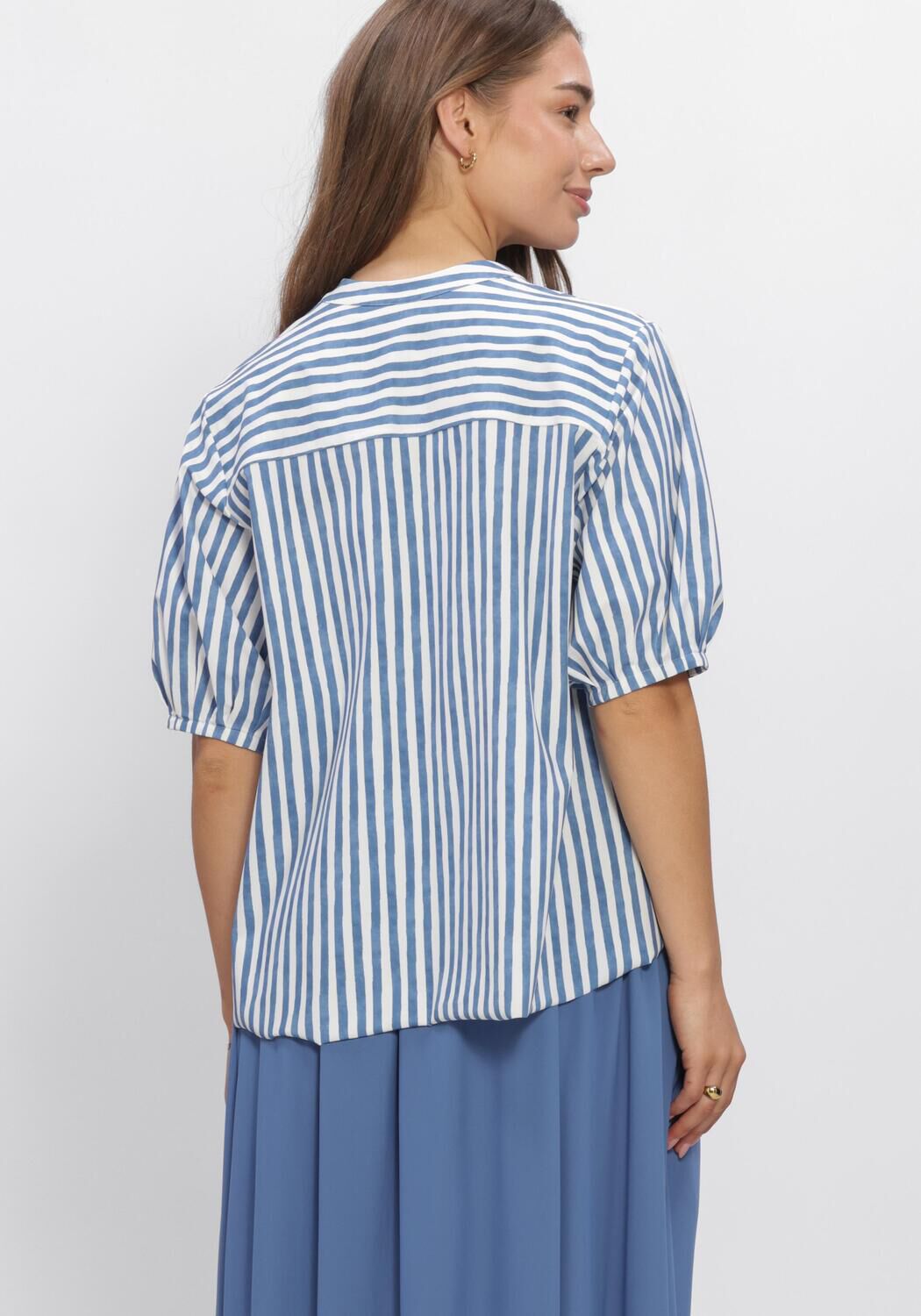 Blauwe JAPAN TKY Blouses BILLY DESSIN - large