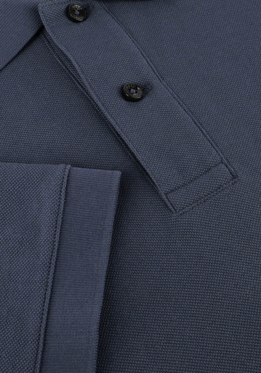 Blauwe BOSS BLACK Polo PALLAS - large