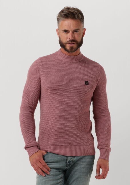 Roze DSTREZZED Trui CREW NECK STRUCTURE KNIT - large