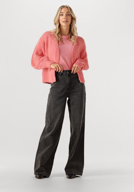 Roze ROUGE EDIT Top ROUKATE SS O-NECK KNIT - large