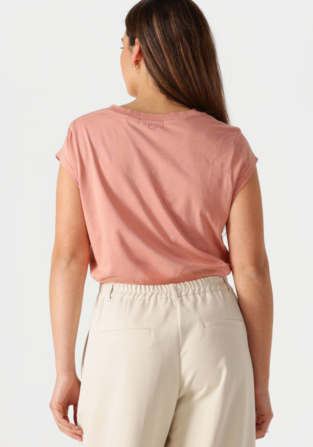 CC HEART Dames Tops & T-shirts Basic T-shirt Oranje