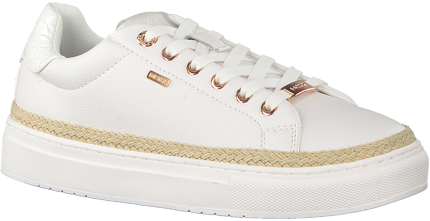 Mexx Cis Lage sneakers Dames Zwart - Schoenen.nl