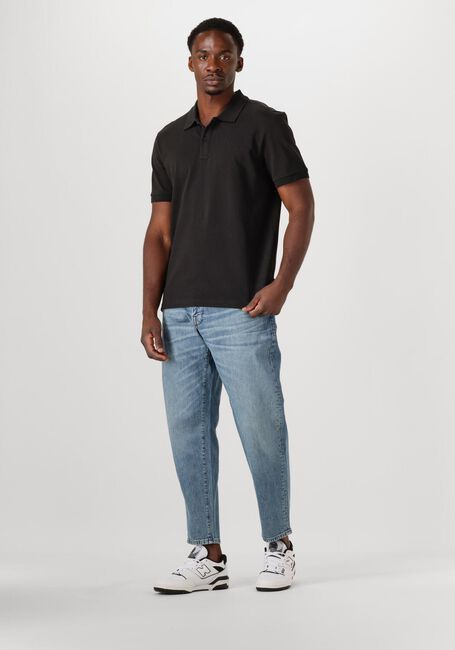 Zwarte SCOTCH & SODA Polo LOGO PIQUE POLO - large