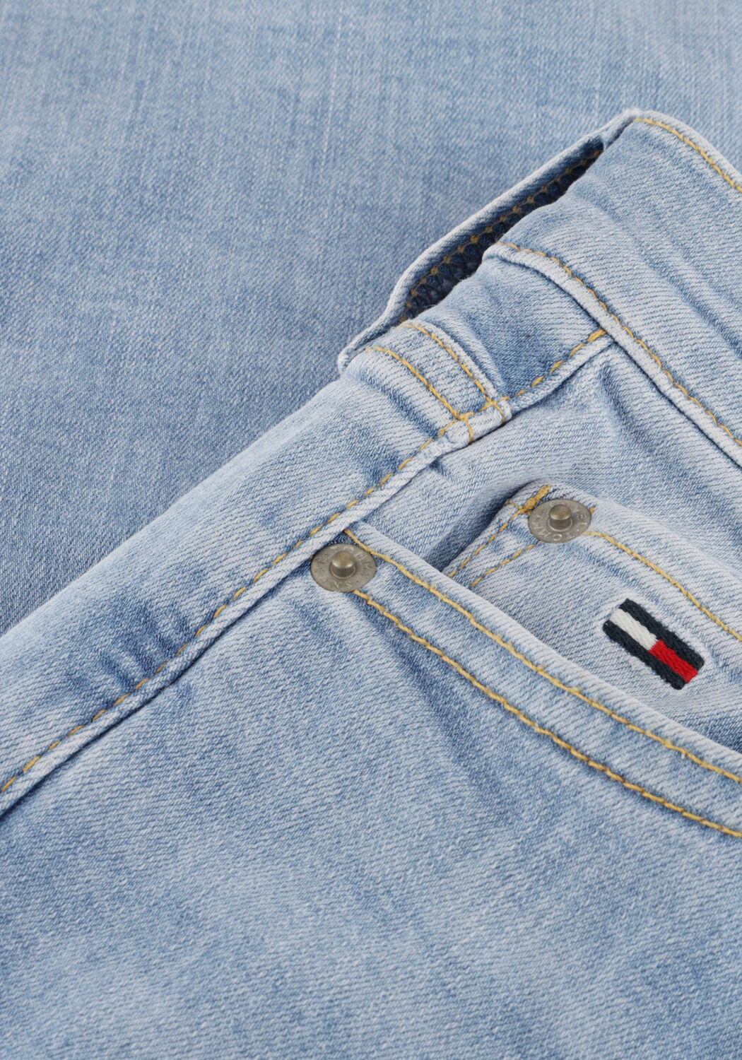 Lichtblauwe TOMMY JEANS Skinny jeans NORA MR SKNY BI0214 CO - large