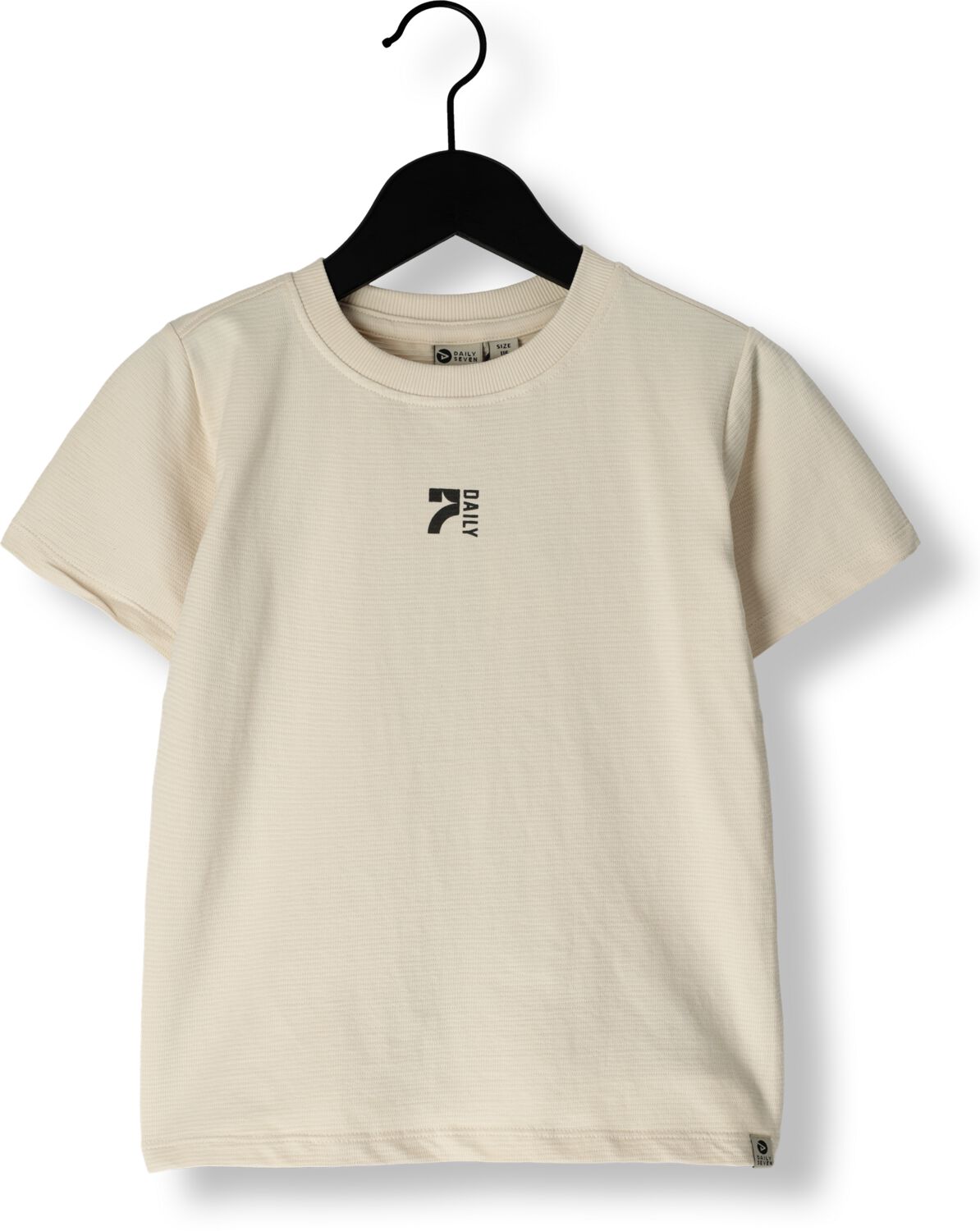 DAILY7 Jongens Polo's & T-shirts T-shirt Structure Backprint Zand