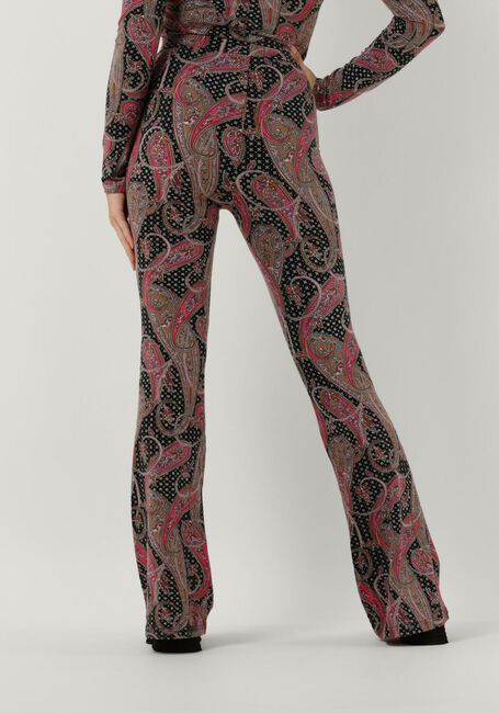 Roze COLOURFUL REBEL Flared broek PAISLEY PEACHED FLARE - large