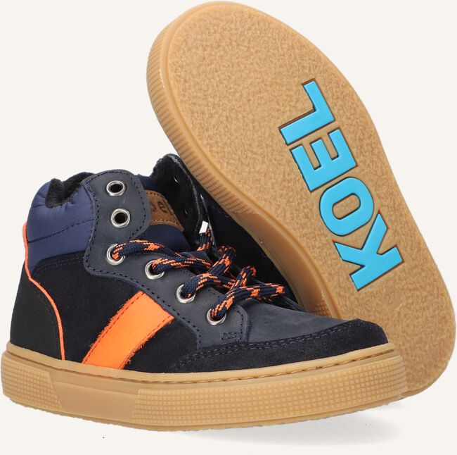 Blauwe KOEL4KIDS Hoge sneakers 03M012 Blauwe KOEL4KIDS Hoge sneakers 03M012 - large