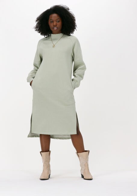 Groene ESM&Eacute; STUDIOS Midi jurk MADELINE OVERSIZED SWEATDRESS - large