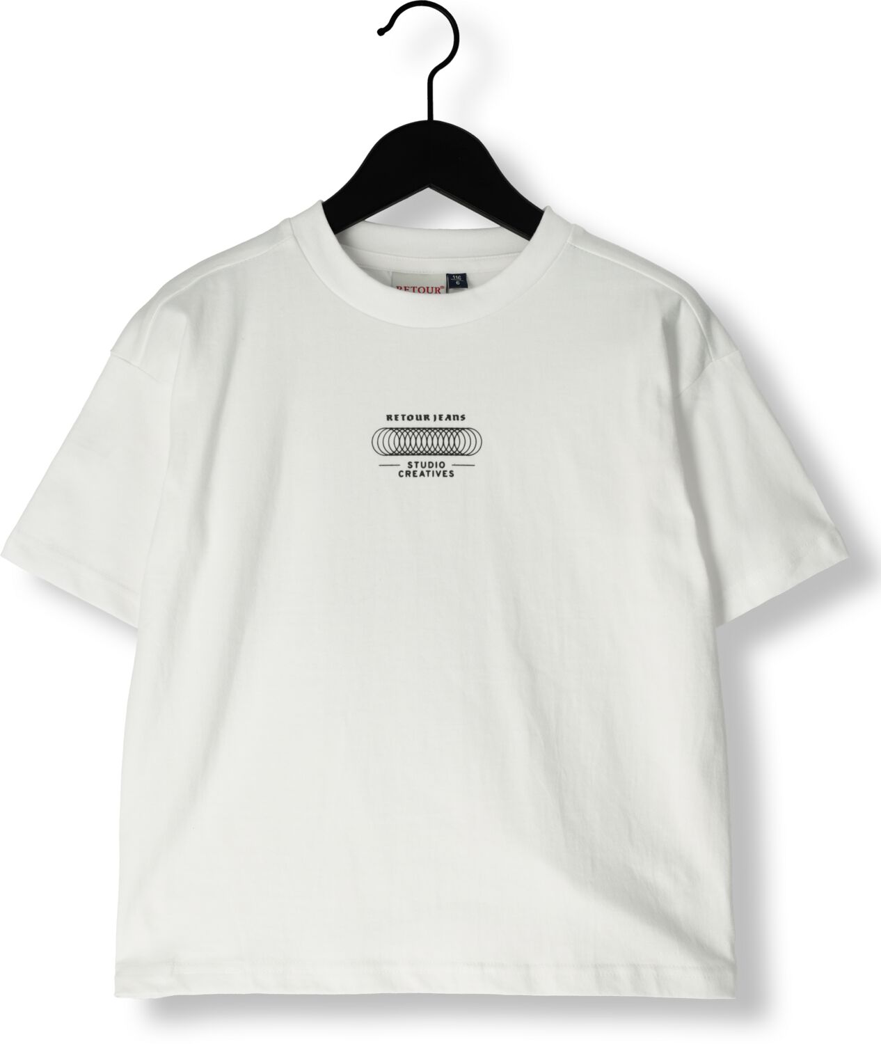 RETOUR Jongens Polo's & T-shirts Davis Wit