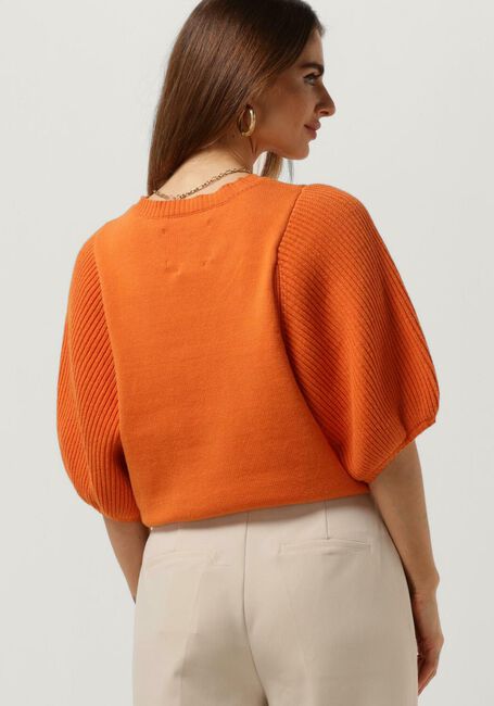 Oranje ANOTHER LABEL Trui AICHA KNITTED PULL - large