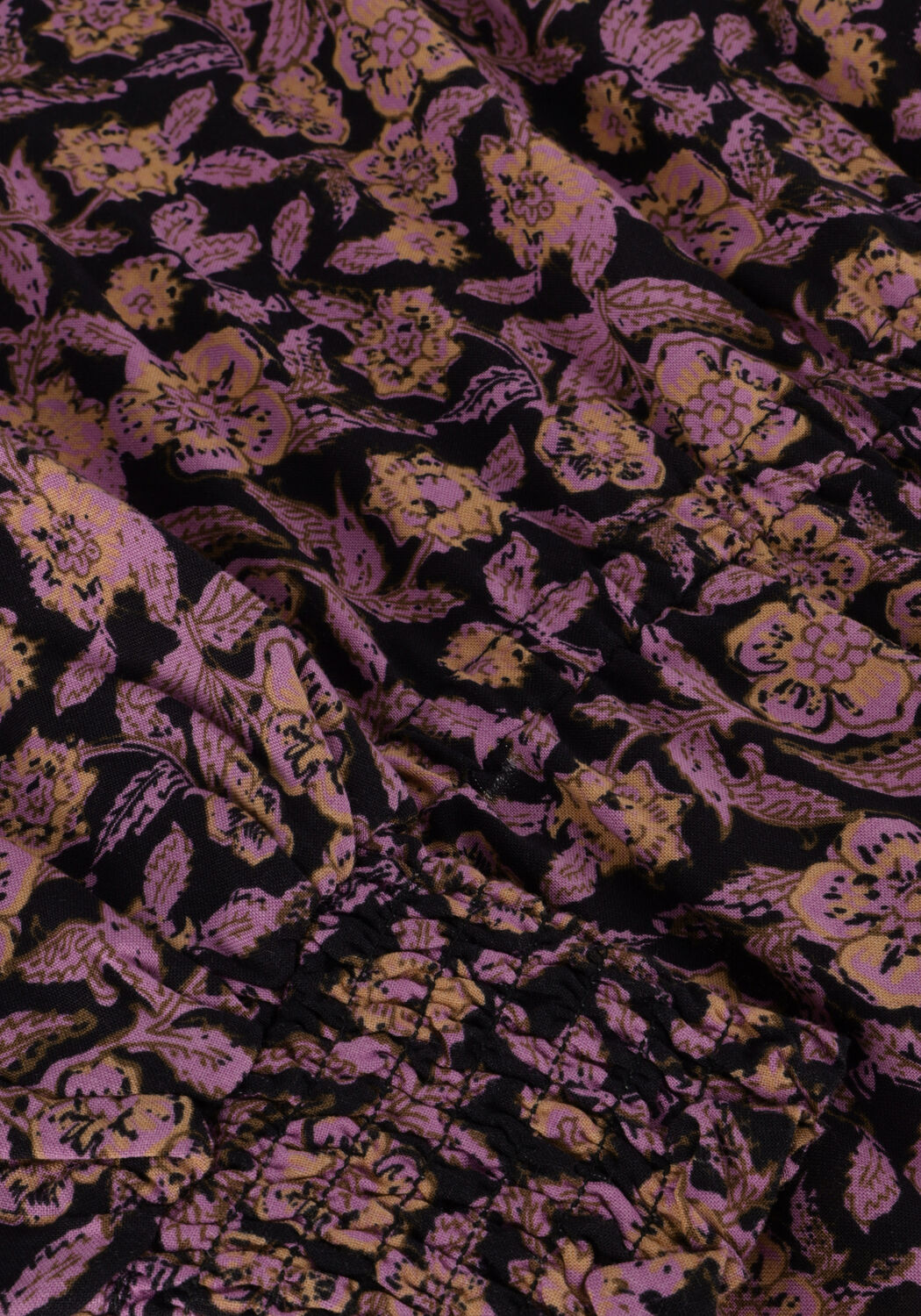 Bruine LOOXS Little Mini jurk 2431-7850 - large