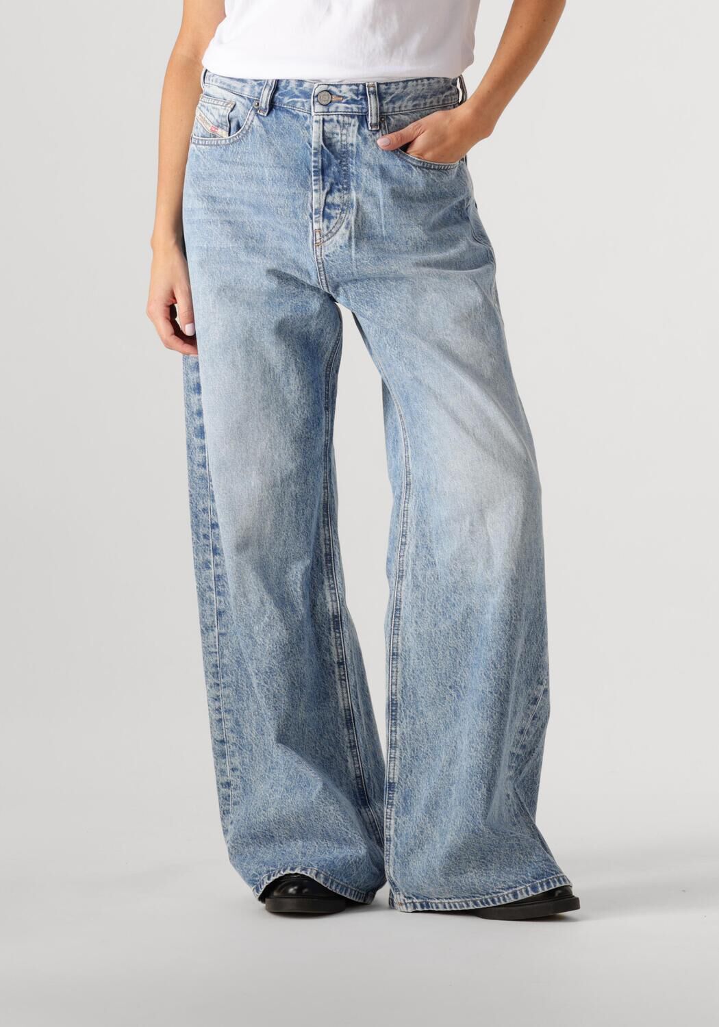Blauwe DIESEL Wide jeans 1996 D-SIRE | Omoda
