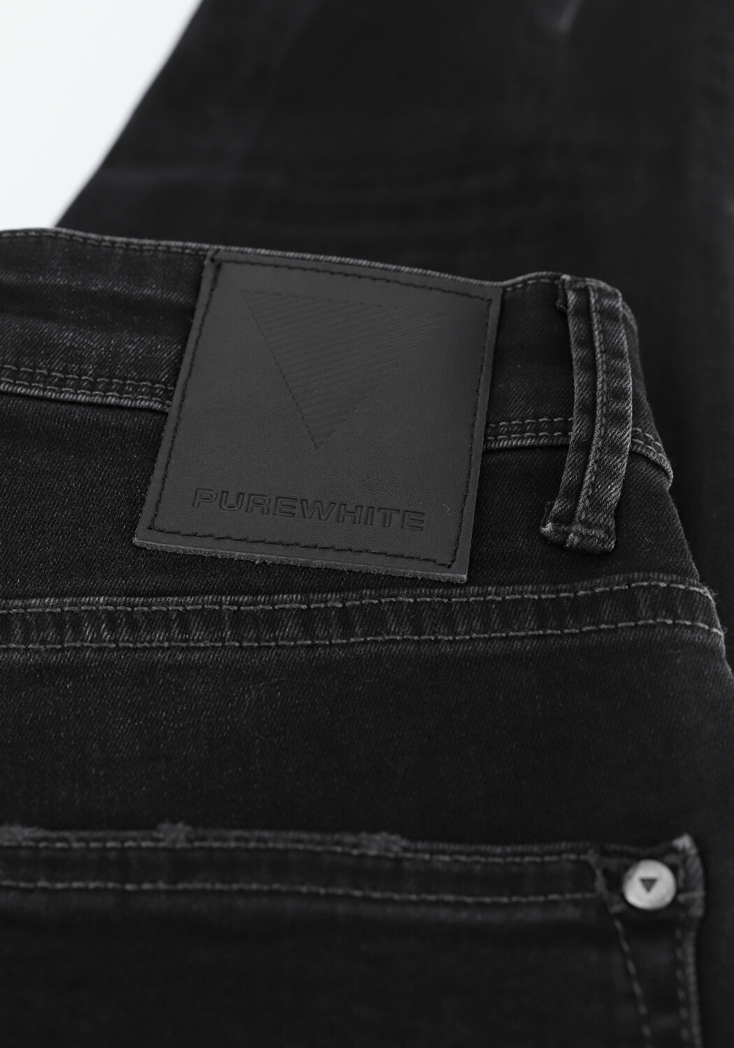 Zwarte PUREWHITE Skinny jeans THE JONE - large