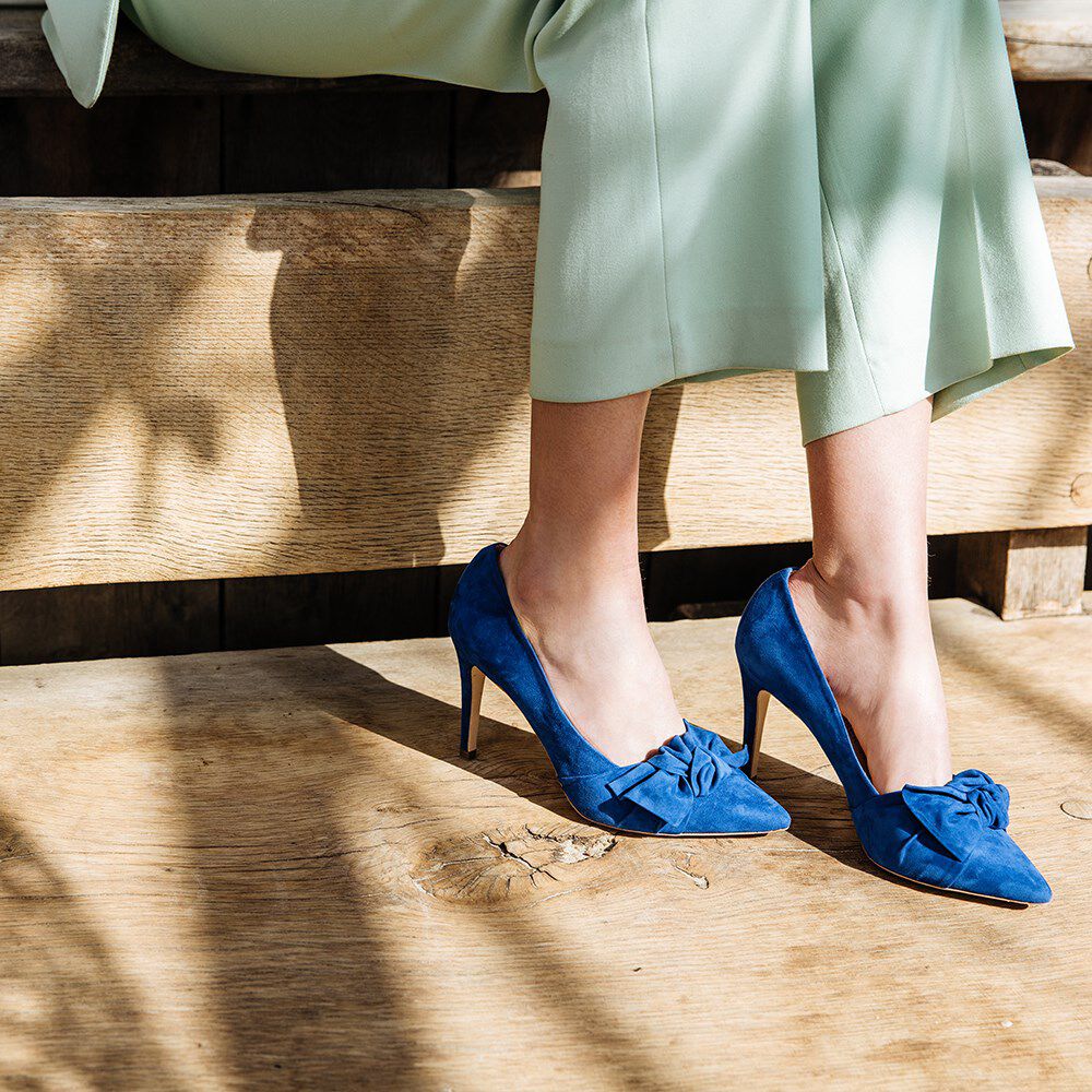 Blauwe GUESS Pumps PIERA | Omoda