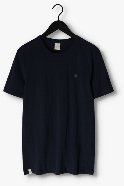 Donkergrijze CAST IRON T-shirt SHORT SLEEVE R-NECK ORGANIC COTTON SLUB ESSENTIAL - large