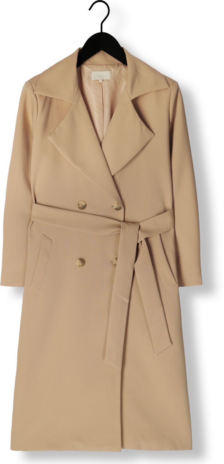 NOTRE-V Dames Jassen Nv-daron Belted Coat Camel