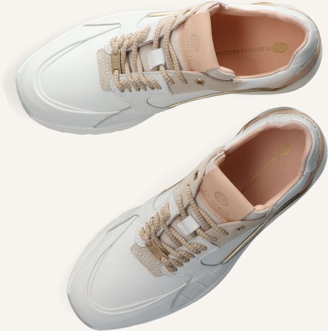 Witte FRED DE LA BRETONIERE Lage sneakers 101010219 Witte FRED DE LA BRETONIERE Lage sneakers 101010219 - large