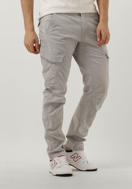 Lichtgrijze PME LEGEND Cargobroeken NORDDROP CARGO STRETCH TWILL - large