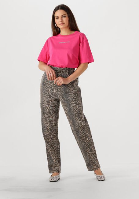 Roze HARPER & YVE T-shirt RHINESTONE-SS - large