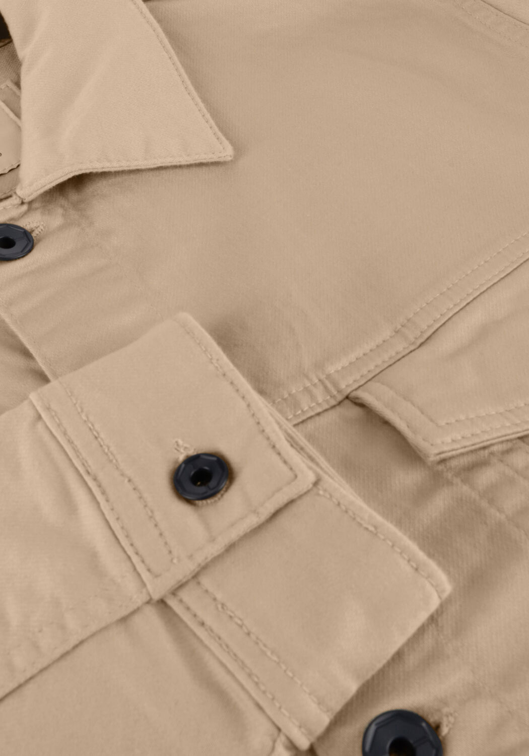 Zand DSTREZZED Jack JEANS JACKET TWILL KNIT - large