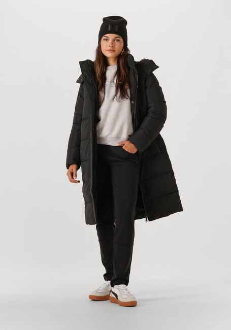 Zwarte CALVIN KLEIN Gewatteerde jas MONOLOGO NON-DOWN LONG PUFFER - large