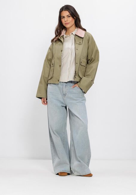 Olijf BARBOUR Jassen CROPPED BEADNELL CASUAL JACKET - large