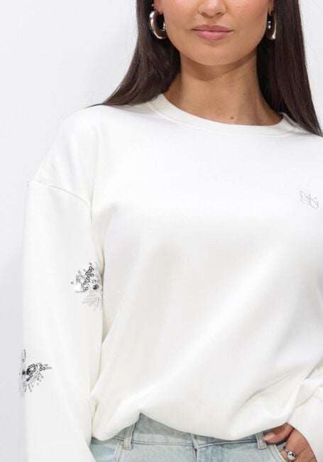 Gebroken wit NUKUS Trui SUZANNE PULLOVER PAILLET - large